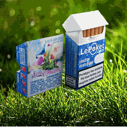 Cendrier original en papier recyclable
